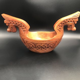 Viking Ale Bowl in Mahogany