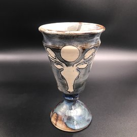 Stag Moon Phase Goblet