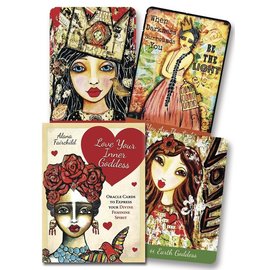 Llewellyn Worldwide Love Your Inner Goddess: Oracle Cards to Express Your Divine Feminine Spirit by Alana Fairchild, Lisa Ferrante