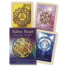 Llewellyn Publications Native Heart Healing Oracle: 42 Sacred Mandalas for Raising Your Vibration