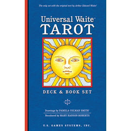 U.S. Games Systems Universal Waite Tarot Deck and Book Set