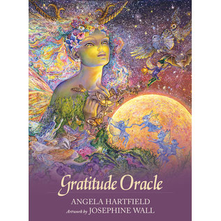 Blue Angel Gratitude Oracle Deck - by Hartfield,  Angela