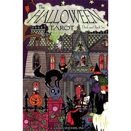 U.S. Games Systems Halloween Tarot Deck & Book Set: 78-Card Deck [With Book], The