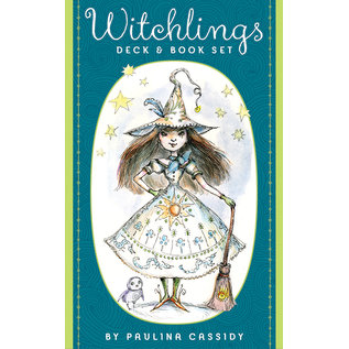 U.S. Games Systems Witchlings Deck & Book Set [With Book(s)] - by Paulina Cassidy