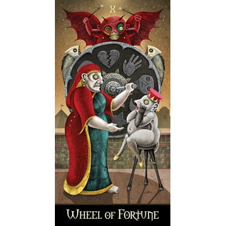 U.S. Games Systems Deviant Moon Tarot: Borderless Edition - by Patrick Valenza
