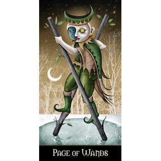 U.S. Games Systems Deviant Moon Tarot: Borderless Edition - by Patrick Valenza