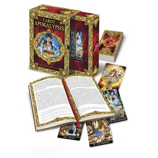 Llewellyn Publications Tarot Apokalypsis Kit - by Kim Huggens, Erik C. Dunne