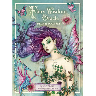 U.S. Games Systems Fairy Wisdom Oracle Deck & Book Set - by Amy Brown