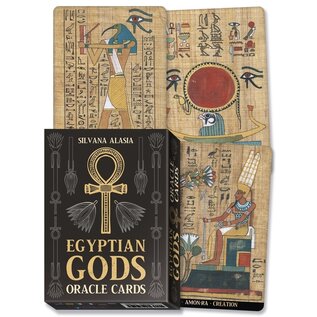 Llewellyn Worldwide Egyptian Gods Oracle Cards - by Silvana Alasia
