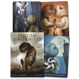 Llewellyn Worldwide Into the Lonely Woods Cards: Blessings and Messages for Times of Solitude and Isolation by Lucy Cavendish, Dan May