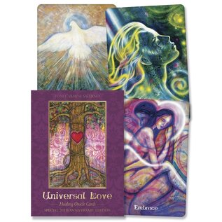 Llewellyn Worldwide Universal Love Healing Oracle Cards: Special 20th Anniversary Edition - by Toni Carmine Salerno