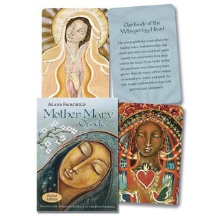 Llewellyn Worldwide Mother Mary Oracle (Pocket Edition) - by Alana Fairchild, Shiloh Sophia McCloud