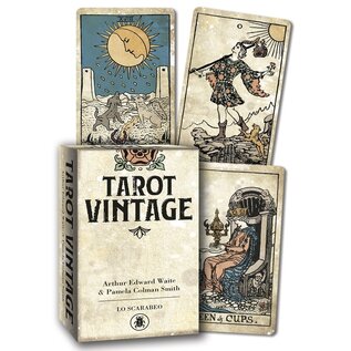 Llewellyn Worldwide Tarot Vintage - by Arthur Edward Waite, Pamela Colman Smith, Sasha Graham