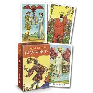 Llewellyn Worldwide Tarot of the New Vision Mini - by Pietro Alligo, Raul Cestaro, Gianluca Cestaro