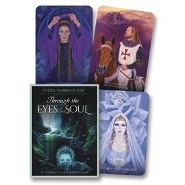 Llewellyn Worldwide Through the Eyes of the Soul: 52 Prophecy Cards & Guidebook by Cheryl Yambrach Rose