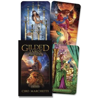 Llewellyn Worldwide Gilded Tarot Royale Mini - by Ciro Marchetti