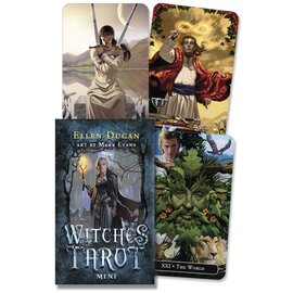 Llewellyn Worldwide Witches Tarot Mini by Ellen Dugan, Mark Evans