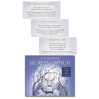 Llewellyn Worldwide Secrets of the Witch Affirmation Deck: Magickal Inspiration for Everyday Enchantment - by Lucy Cavendish