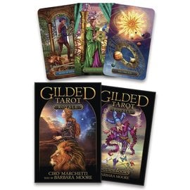 Llewellyn Worldwide Gilded Tarot Royale by Ciro Marchetti, Barbara Moore
