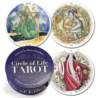 Llewellyn Worldwide Circle of Life Tarot Deck - by Maria Distefano, Lo Scarabeo