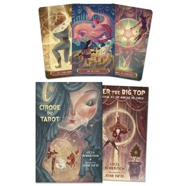 Llewellyn Worldwide Cirque Du Tarot by Leeza Robertson, Michael Joshua Tufts