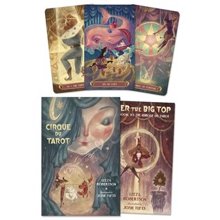 Llewellyn Worldwide Cirque Du Tarot - by Leeza Robertson, Michael Joshua Tufts
