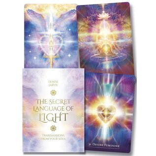 Llewellyn Publications The Secret Language of Light Oracle: Transmissions from Your Soul - by Denise Jarvie, Daniel B. Holeman