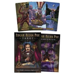 Llewellyn Publications Edgar Allan Poe Tarot - by Rose Wright, Eugene Smith