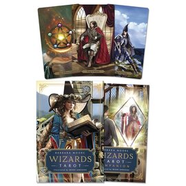 Llewellyn Worldwide Wizards Tarot by Barbara Moore, Mieke Janssens