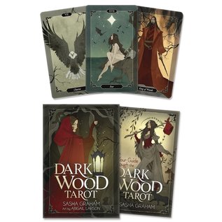 Llewellyn Publications Dark Wood Tarot - by Sasha Graham, Abigail Larson