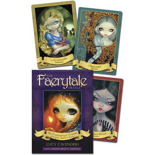 Llewellyn Worldwide The Faerytale Oracle: An Enchanted Oracle of Initiation, Mystery & Destiny - by Jasmine Becket-Griffith, Lucy Cavendish