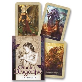 Llewellyn Publications Oracle of the Dragonfae - by Lucy Cavendish