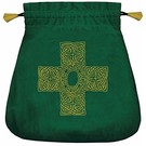 Llewellyn Publications Celtic Cross Velvet Bag
