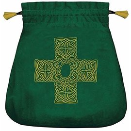 Llewellyn Worldwide Celtic Cross Velvet Bag
