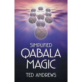 Llewellyn Publications Simplified Qabala Magic - by Ted Andrews