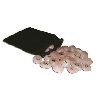 Llewellyn Worldwide Rose Quartz Runes (Lo Scarabeo Kits) - by Lo Scarabeo