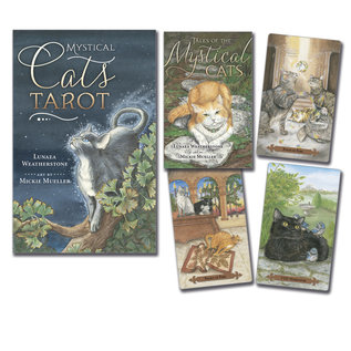 Llewellyn Publications Mystical Cats Tarot - by Lunaea Weatherstone and Mickie Mueller