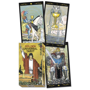 Llewellyn Worldwide Golden Universal Tarot - by Roberto de Angelis