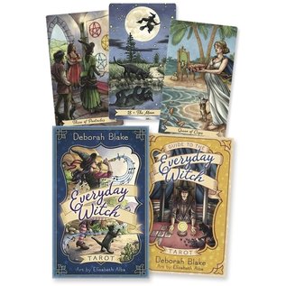 Llewellyn Worldwide Everyday Witch Tarot - by Deborah Blake and Elisabeth Alba
