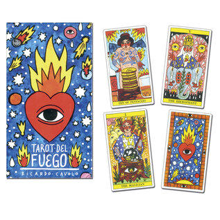 Llewellyn Worldwide Tarot Del Fuego - by Ricardo Cavolo