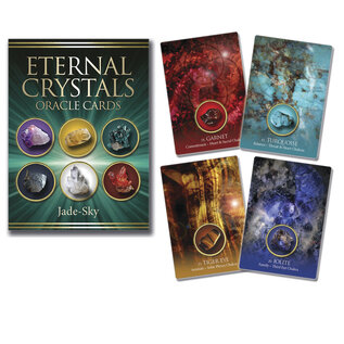 Llewellyn Publications Eternal Crystals Oracle - by Jade Sky
