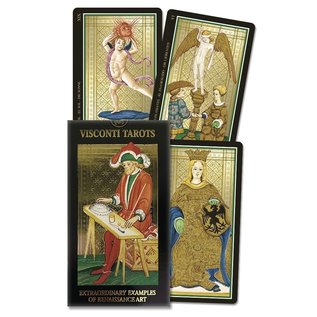 Llewellyn Publications Visconti Tarots deck - by Lo Scarabeo