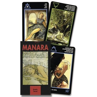 Llewellyn Publications Manara Erotic Tarot - by Milo Manara