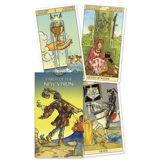 Llewellyn Publications Tarot of the New Vision - by Pietro Alligo and Lo Scarabeo