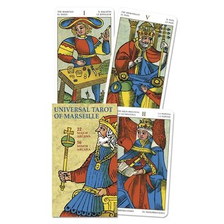 Llewellyn Publications Universal Tarot of Marseille - by Claude Burdel and Lo Scarabeo