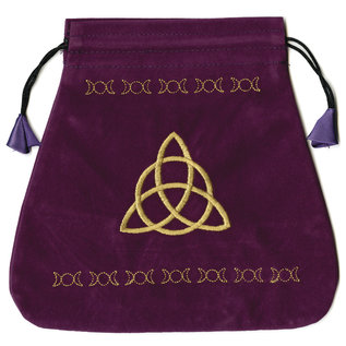 Llewellyn Publications Triple Goddess Velvet Bag (Bolsas de Lo Scarabeo Tarot Bags From Lo Scarabeo) - by Lo Scarabeo