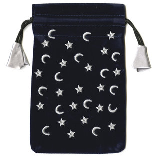 Llewellyn Worldwide Moon & Stars Mini Pouch - by Lo Scarabeo