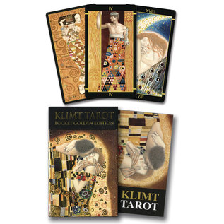 Llewellyn Worldwide Golden Tarot of Klimt Mini Deck - by Atanas A. Atanassov