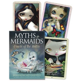 Llewellyn Worldwide Myths & Mermaids: Oracle of the Water - by Jasmine Becket-Griffith and Kachina Mickeletto and Amber Logan