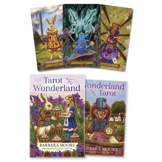 Llewellyn Worldwide Tarot in Wonderland - by Barbara Moore and Eugene Smith